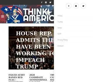 Thinkamericana.com(Think Americana) Screenshot