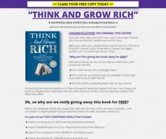 Thinkandgrowrich.com.au(Think and Grow Rich Free Book) Screenshot