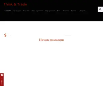 Thinkandtrade.com(100% satisfaction guaranteed on every domain we sell. 30) Screenshot