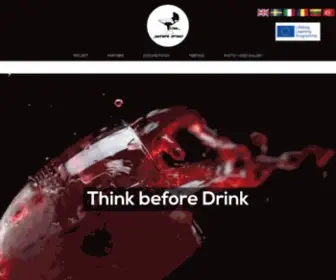 Thinkbeforedrink.eu(Think Before Drink) Screenshot