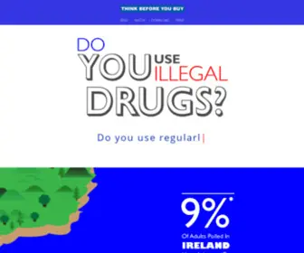 Thinkbeforeyoubuy.ie(Recreational Drug Use) Screenshot