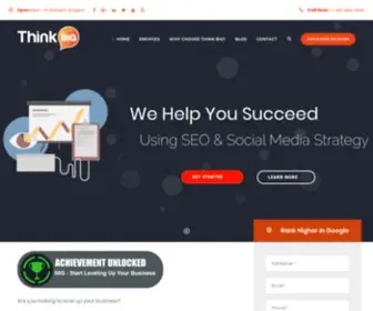 Thinkbigseo.co(Pittsburgh SEO) Screenshot