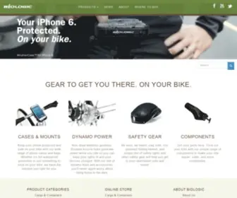 Thinkbiologic.com(BioLogic Bicycle Accessories and Bike Gear) Screenshot