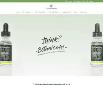 Thinkbotanicals.ca(Think Botanicals) Screenshot