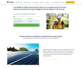 Thinkbright.mx(Servicio de energía solar sin inversión) Screenshot
