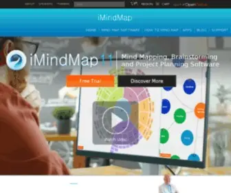 Thinkbuzan.com(Mind Mapping) Screenshot