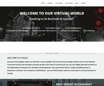 Thinkcanada.org(The Think Canada Investment Portal) Screenshot