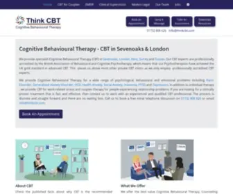 Thinkcbt.com(CBT Specialists UK) Screenshot