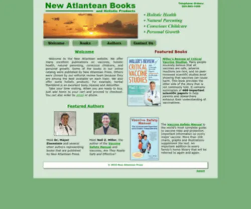 Thinkchoice.com(New Atlantean Press) Screenshot