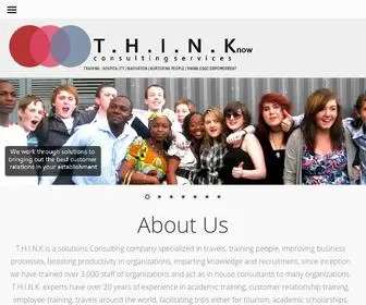 Thinkconsults.com(T.H.I.N.K) Screenshot