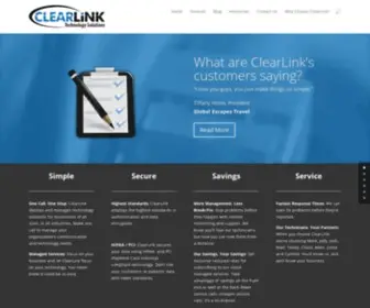 Thinkcts.com(ClearLink Technology Solutions (Athens) Screenshot