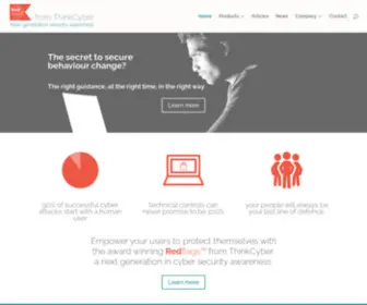 Thinkcyber.co.uk(Think Cyber Security) Screenshot