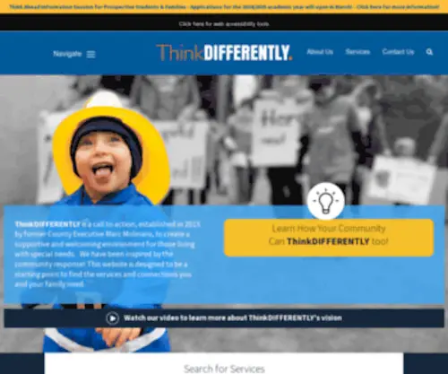 Thinkdifferently.net(HomePage) Screenshot