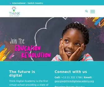 Thinkdigitalacademy.org(Online School) Screenshot