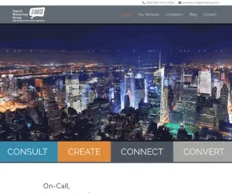 Thinkdmg.com(Digital Marketing Group) Screenshot