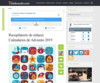 Thinkeando.com(Una pareja de mentes inquietas) Screenshot