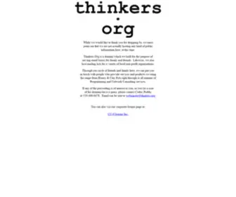 Thinkers.org(Thinkers) Screenshot