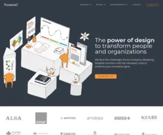 Thinkersco.com(We are your Design Lab) Screenshot