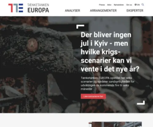 Thinkeuropa.dk(Thinkeuropa) Screenshot