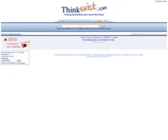 Thinkexist.com(Quotations) Screenshot