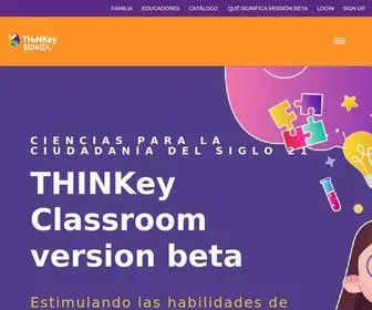 Thinkeyschool.com(Plataforma aprendizaje STEAM) Screenshot