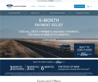 Thinkfordfirst.com(Ford your area) Screenshot
