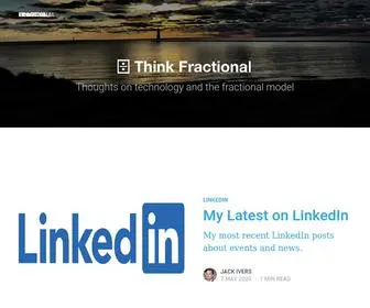 Thinkfractional.blog(Think Fractional) Screenshot