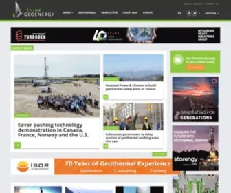 Thinkgeoenergy.com(Geothermal Energy News) Screenshot