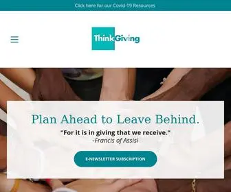 Thinkgiving.com(ThinkGiving) Screenshot