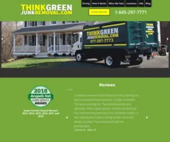 Thinkgreenjunkremoval.com(Think Green Junk Removal) Screenshot