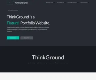 Thinkground.studio(All about cloud infra technology) Screenshot