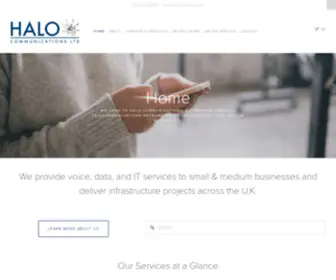 Thinkhalo.co.uk(Thinkhalo) Screenshot