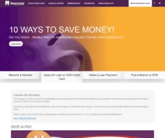 Thinkheartland.com(Heartland Federal Credit Union) Screenshot