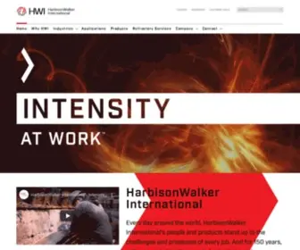 Thinkhwi.com(HarbisonWalker International (HWI)) Screenshot