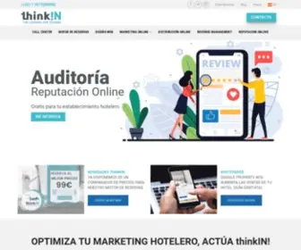 Thinkin.es(Distribución & Marketing Online Hoteles) Screenshot