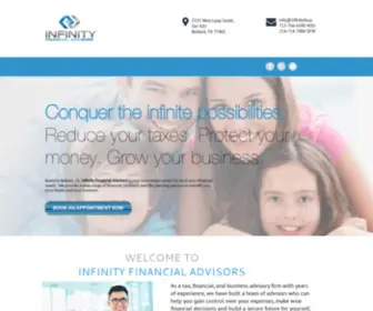 Thinkinfinity.us(Infinity Financial Advisors) Screenshot