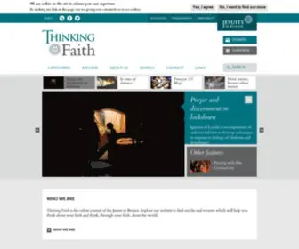 Thinkingfaith.org(Thinking Faith) Screenshot