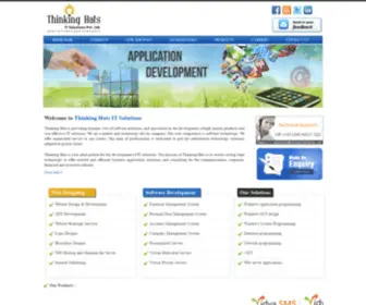 Thinkinghats.in(Welcome Thinking Hats IT Solutions Welcome Thinking Hats IT Solutions) Screenshot