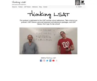 Thinkinglsat.com(Thinking LSAT Podcast) Screenshot