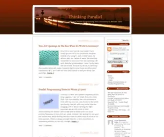Thinkingparallel.com(Thinking Parallel) Screenshot