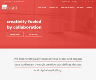 Thinkinsight.co(It all begins with Insight) Screenshot