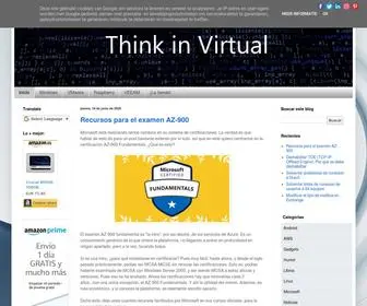 Thinkinvirtual.com(Thinkinvirtual Think in Virtual) Screenshot