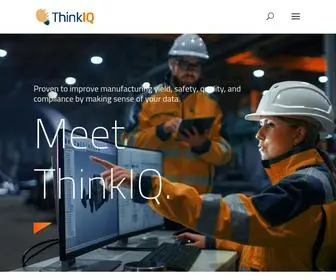 Thinkiq.com(Industry 4.0 Manufacturing Platform) Screenshot