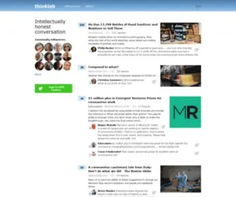 Thinklab.com(The New Center) Screenshot