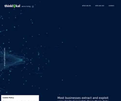 Thinklokal.com(A digital platform form for all your business needs) Screenshot
