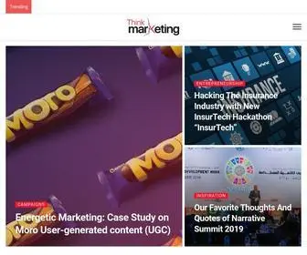 Thinkmarketingmagazine.com(Future-proof knowledge hub) Screenshot