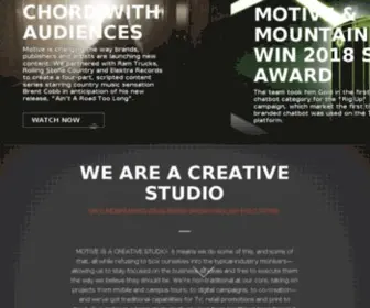 Thinkmotive.com(A Creative Collective) Screenshot