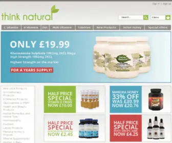 Thinknatural.com(Think Natural) Screenshot