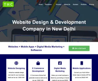 Thinkncode.com(Website Design and Mobile Application Development in Delhi) Screenshot