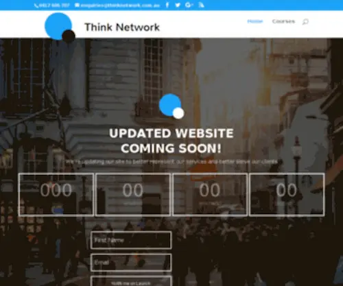 Thinknetwork.com.au(Think Network) Screenshot